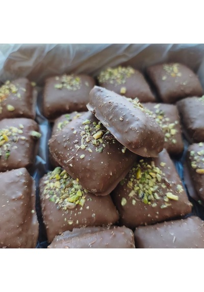 Toptan Sütlü Çikolata Kaplı Bohça Lokum 12 Kg