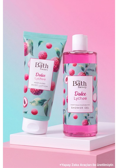 Dolce Lychee Duş Jeli 400 Ml + Vücut Losyon 200 Ml Set Meyve