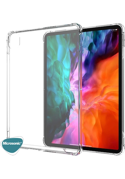 Microsonic Apple Uyumlu iPad  Pro 12.9 `` 2022 6. Nesil Kılıf (A2436-A2764-A2437-A2766) Shock Absorbing