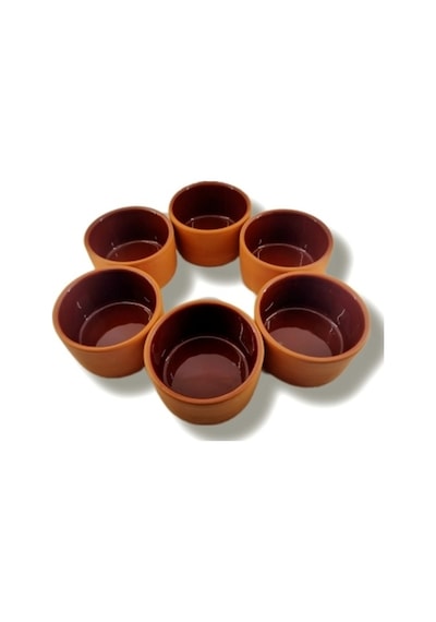 Sufle Kase 6 Lı Takım Kahverengi