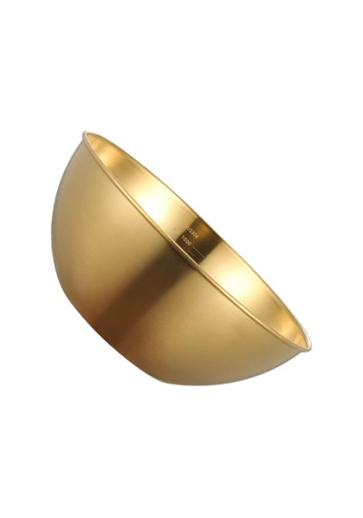 Morponi Lüks Gold Çelik Karıştırma Kabı Goldmix 2000 Ml 25 Cm Gold