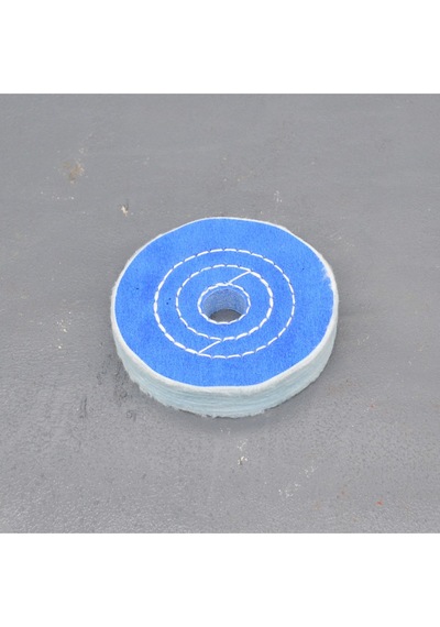 Mavi Polisaj Cila Bezi 100 Mm 4 Kat Dikişli Delik 20-22 Mm