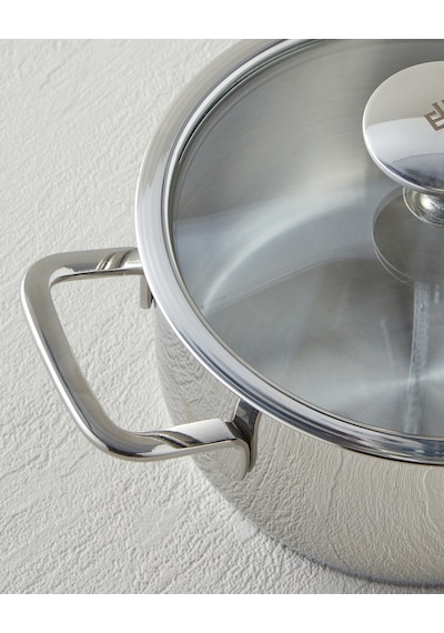 English Home Siena Çelik Mini Tencere 14 Cm Silver Silver