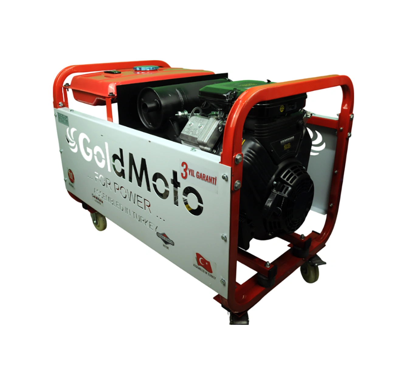 Goldmoto GM16tBJBS 14KVA Trifaze Marşlı Benzinli Jeneratör