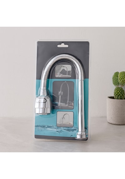 Metal Esnek Batarya Borusu 360 Yaylı, Anti-twist, Krom Başlık Belirtilmemiş