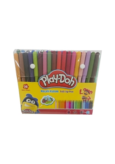 Play-Doh 36 Renk Keçeli Kalem 2 Mm Ke013
