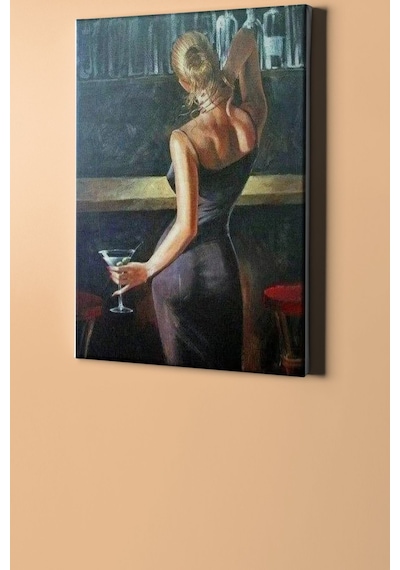 Webstyle Sayılarla Boyama Seti Kasnaklı Yorgun Kadın 50 X 65 Cm