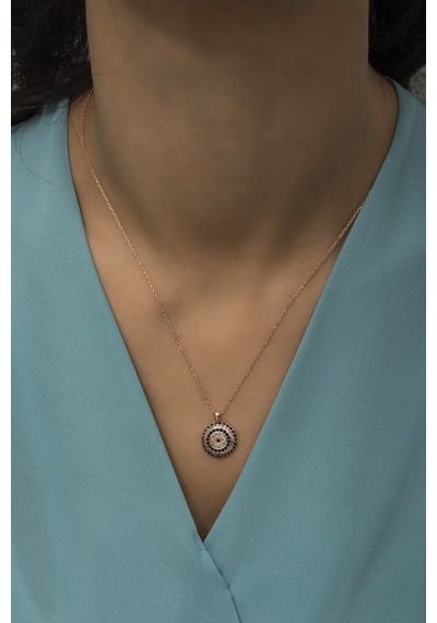 Rose Kaplama Nazar Kolye N11.35995 Rose Gold