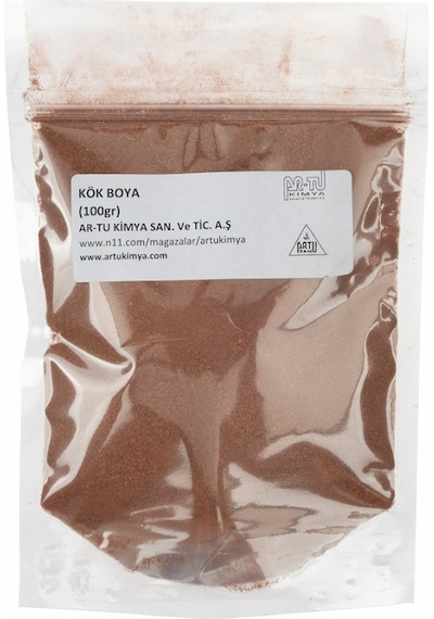 Kök Boya Tozu Kırmızı 100Gr
