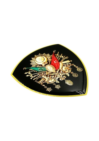 Damla Sticker Osmanlı Tuğrası Arması Sticker 8,5x7,5 Cm