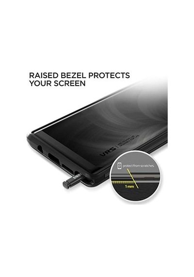 Vrsgn9hps Galaxy Note 9 High Pro Shield Kılıf, Metalik Siyah 50 x 22