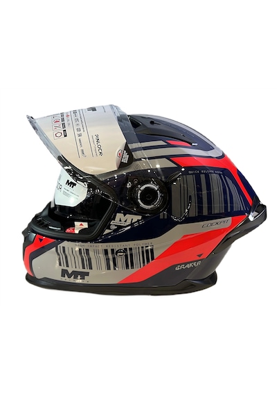 Mt Helmets Braker SV Cockpit C5 Kapalı Motosiklet Kaskı Parlak