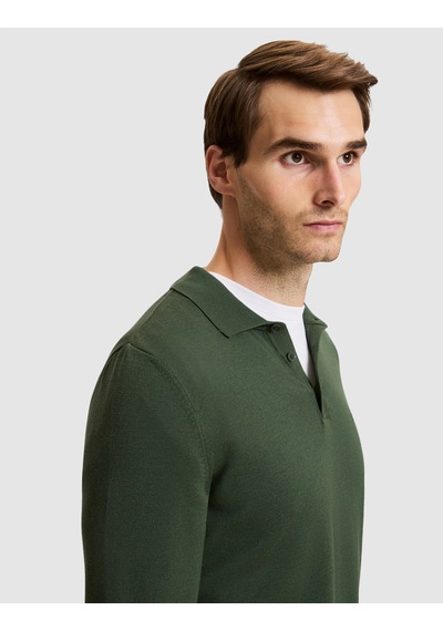 Pierre Cardin Koyu Haki Slim Fit Basic Kazak 50331477-vr111