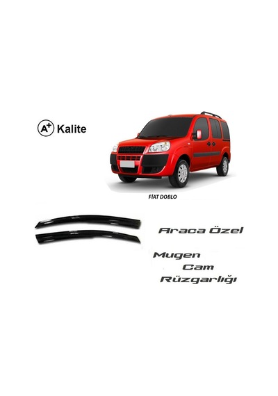 Fiat Doblo 1 2'Li Mugen Cam Rüzgarlığı