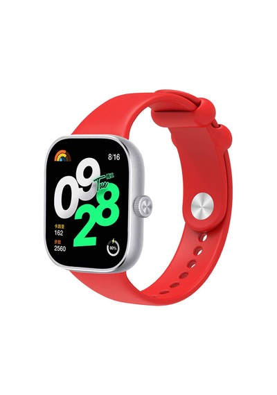 Mi Band 8 Pro Mkst Krd-109 Silikon Kordon-kırmızı