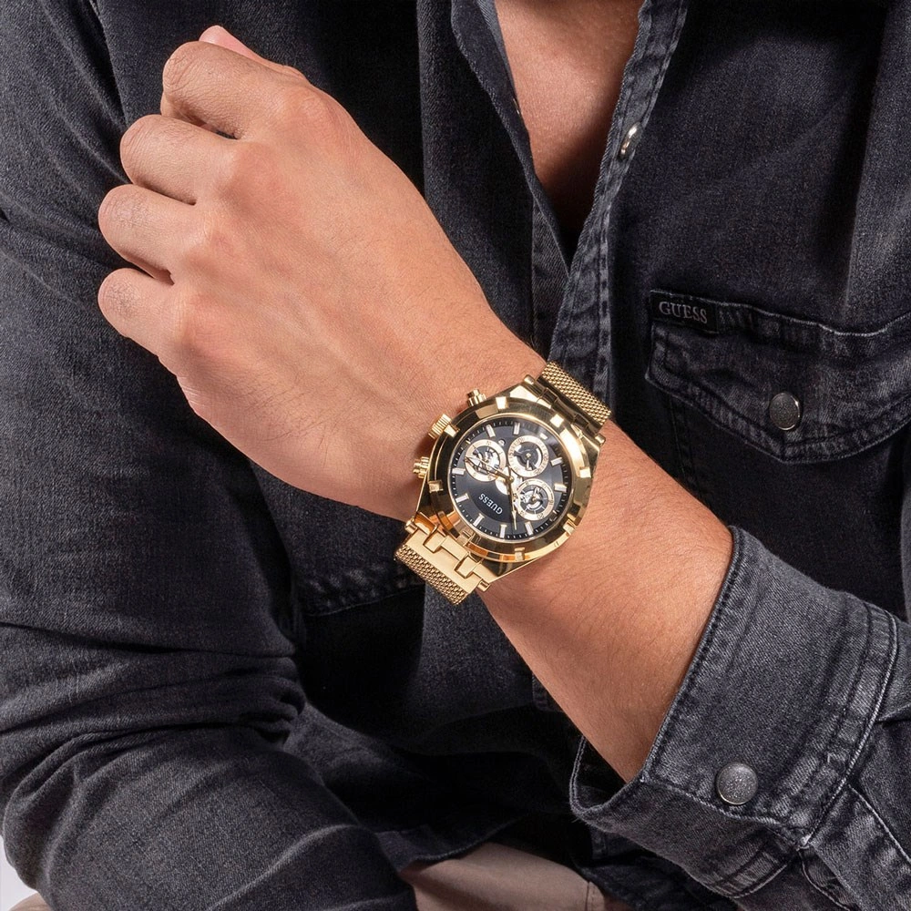 Guess Gugw0582g2 Erkek Kol Saati Altın