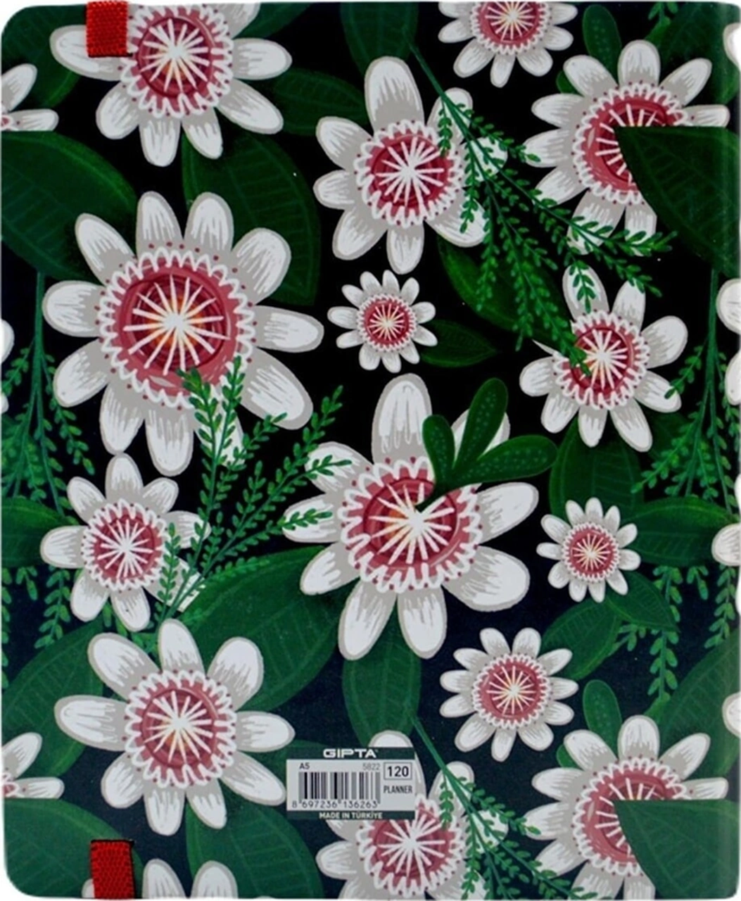 Plan&shine Spiralli Seperatörlü Sert Kapak Defter A5 120 Yaprak Planner Model 2
