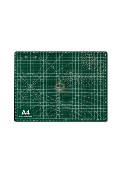 Kesim Matı A4 300x220 Mm Pvc Ölçülü Hobi Ve Maket Çalışmaları