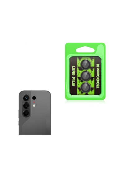 Maks Technology Tecno Camon 50 Mkst Cl-07 Kamera Lens Koruyucu - Siyah