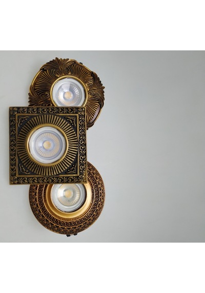 Dekoratif Ahşap Desenli Eskitme Versace Spot