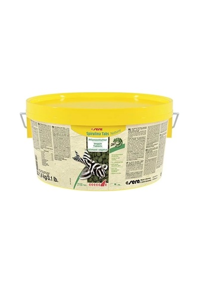Spirulina Tab Nature Tablet Yem Kovadan 100 Adet