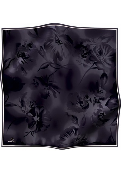 Vissona Twill İpek Eşarp - 6269 - 0029 - Kadın