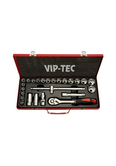 Vıp-tec 1/2 Altı Koşe Lokma Anahtar Takımı 25 Parça
