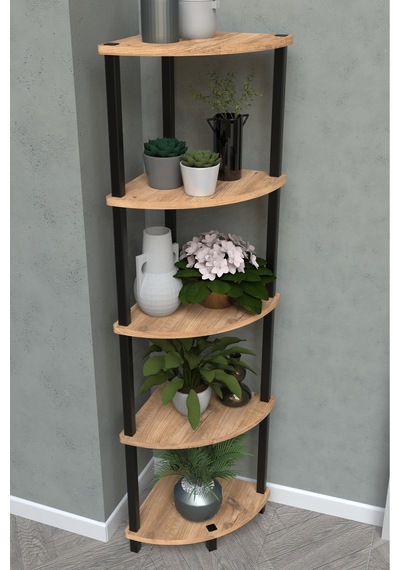 Flora 5 Raflı Moblen Çiçeklik Saksılık Balkon Bahçe Dekor Raf Stand-atlantik Çam Atlantik Çam Flora 5 Raflı Moblen Çiçeklik Saksılık Balkon Bahçe Dekor Raf Stand-atlantik Çam Atlantik Çam