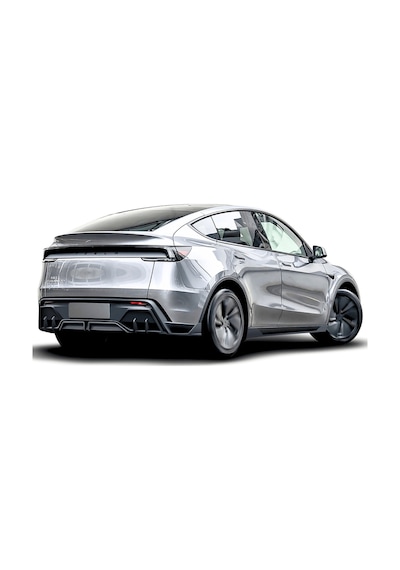 Red Lion Parts Tesla Juniper 2025-2026+ Arka Bodykit Seti - Parlak Siyah Alt Lip + 2'li Difüzör Yan Ekleri