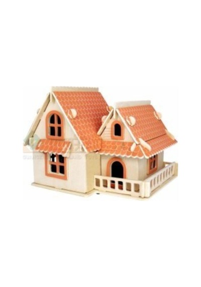 Ahşap 3d Maket Ev