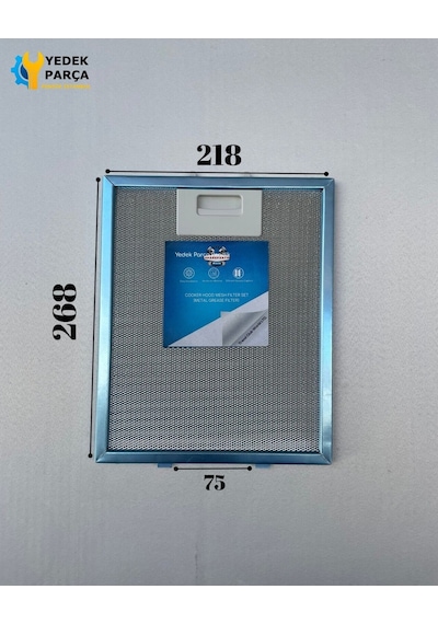 Neff: D9604s0 218x268 Mm Aspiratör & Davlumbaz Tel Yağ Filtresi Model: 00449421 21,8x26,8 Cm