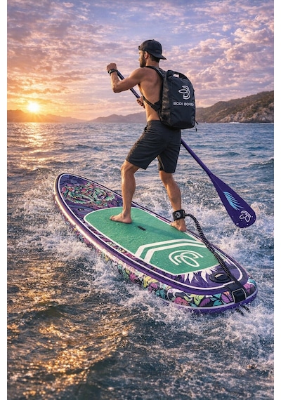 Paddle Board Sup Bodi Neo Şişme Stand 350x84x15cm Full Set