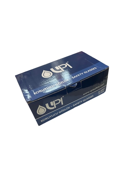 Upi Safety Spor Koruyucu Gözlük Şeffaf 12 Adet