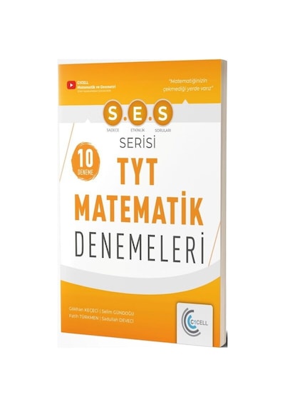 Tyt Matematik Ses Serisi 10 Lu Deneme C1cell Yayınları