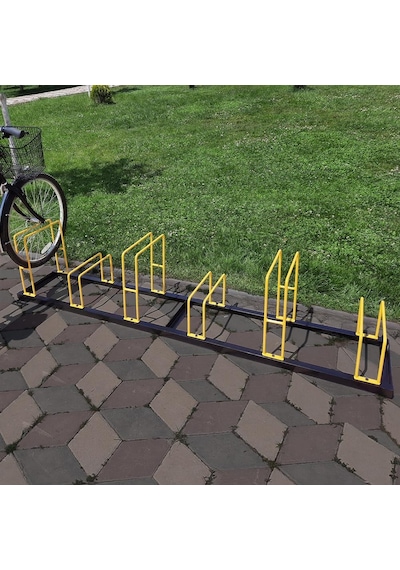 İlgi Trafik Bisiklet Park Yeri Bisiklet Park Alanı 6'lı Sarı - Siyah