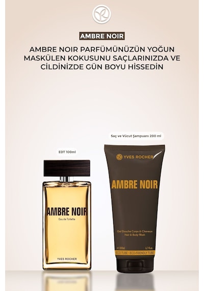 Yves Rocher Ambre Noir Erkek Parfüm EDT 100 ML