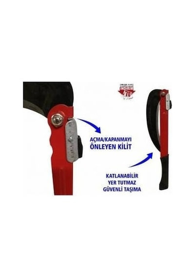 Bağ Bahçe Agaç Dal Çalı Ot Budama Kesme Seti Testere Makas  Tırpan