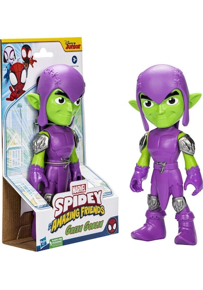Hasbro Spidey And His Amazing Friens Figür Green Goblin F3711 F7261,çocuklar İçin Green Goblin Dev Figür