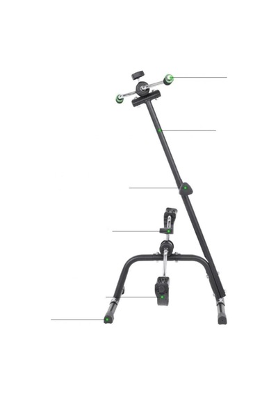 Medikaltec Çift Pedallı Basit Egzersiz Bisikleti