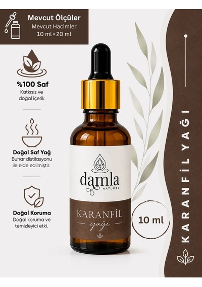 Biodamla Natural Karanfil Yağı 10 Ml
