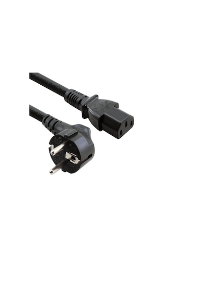 3x1 Power Kablo Bilgisayar Monitör İçin Power Güç Kablosu 10m