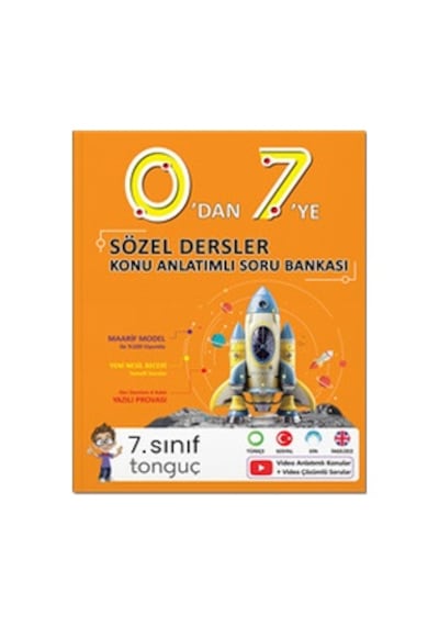 Tonguç Akademi 0'dan 7'ye Sözel Konu Anlatımlı Soru Bankası
