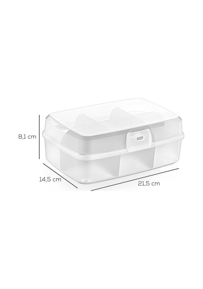 Porsima 1178 Premium 6 Bölmeli Poşet Çay Kutusu Sallama Çay Kutusu Yeşil