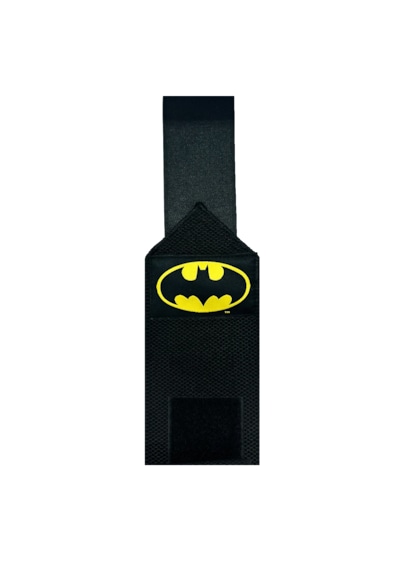 Batman Wrıst Wraps - Ağırlık Bilekliği Fitness Bilekliği Her Bileğe Uygun Tek Beden Siyah