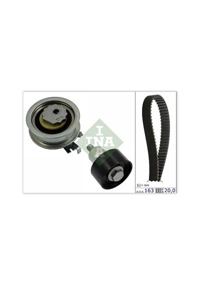 INA 530059211 Triger Seti-1,0/1,2/1,4 Tsı (VW Polo 15-18 Audi A3 13-16 Skoda Fabia 15-) Cyvd-Cyvb-Czca-Czda-Chzc