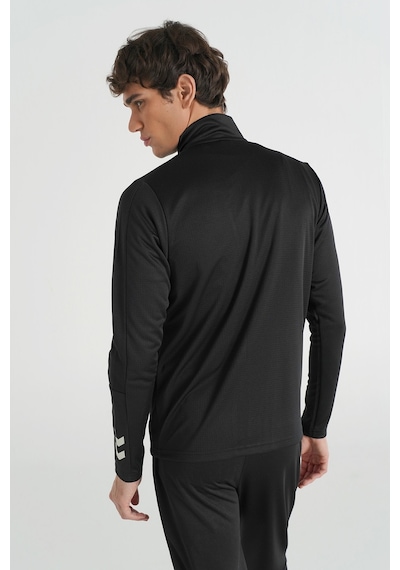 Hummel Tınsel Fermuarlı Sweatshırt 922318-2001 Siyah