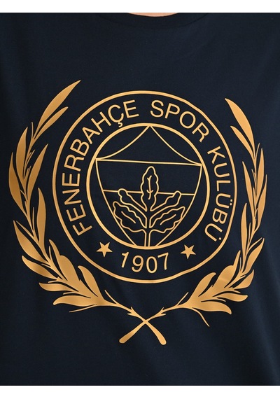 Fenerbahçe Kadın Kolej Gold Çelenk Tshırt Fb Laci Yeni