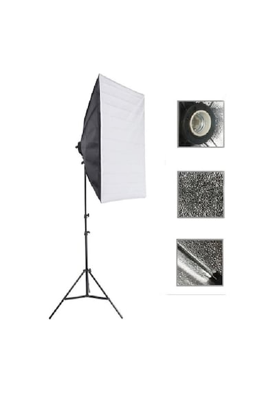 Video Softbox 50 x 70 CM Sabit Sürekli Işık Seti