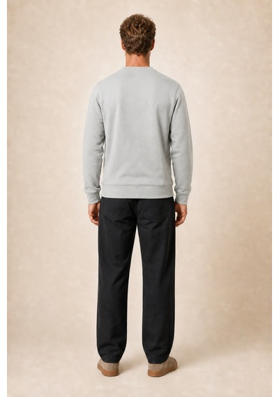 Redline Lines Regular Fit Kışlık Sweatshirt Gri