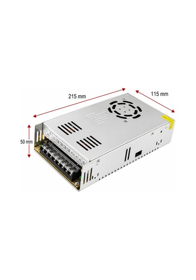 A Kalite 12v 30trafo, 12v 30a Kalın Kasa Metal Led Adaptörü